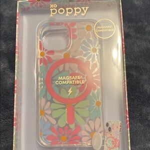Floral MagSafe Compatible Phone Case - Multicolor